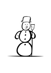 Schneemann 