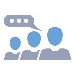 Approval, audience, endorsement icon