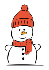 Schneemann 