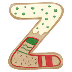 Cookie letter Z