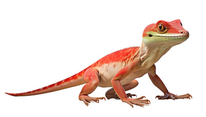 Fototapeta premium 3d Anole PNG Transparent high qulity