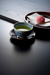 緑茶と和菓子