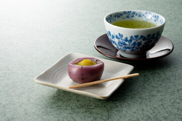 緑茶と和菓子