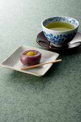 緑茶と和菓子