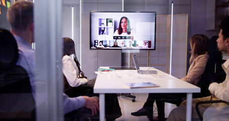 Virtual Remote Video Conference Call
