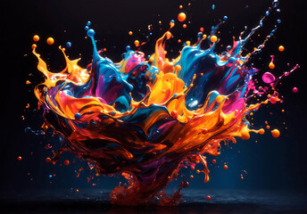 Awesome abstract color Background