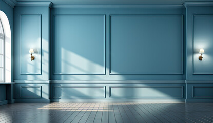 Interior design, minimalistic style.