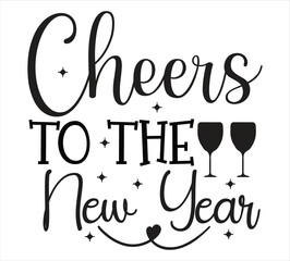 HAPPY NEW YEAR SVG DESIGN