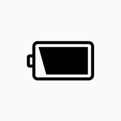 Battery Icon. Power, Energy Symbol. Applied for Design, Presentation, Website or Apps Elements.