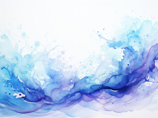Fototapeta na wymiar Abstract Water Ink Wave