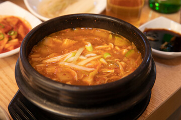Korean Beef Brisket Soybean Paste Jjigae