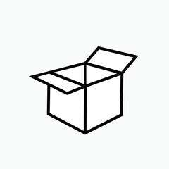 Gift Icon. Parcel, Anniversary Present. Prize, Surprise Element Symbol - Vector.