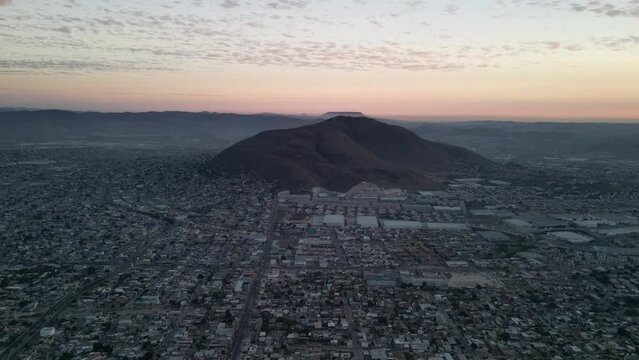 Ciudad de Tijuana vista aerea 