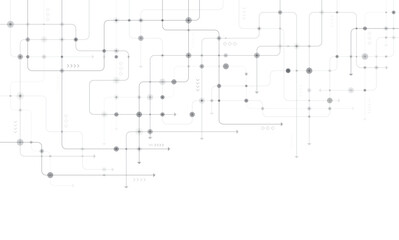 Digital technology background. Concept with technology line. Circuit board background technology