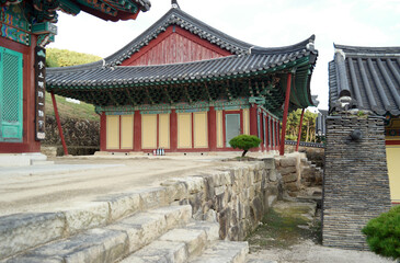 Fototapeta premium Temple of Hwanseongsa, South korea