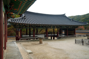 Fototapeta na wymiar Temple of Hwanseongsa, South korea