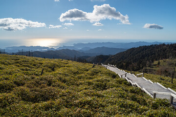 大台ヶ原の遊歩道を歩く　奈良県