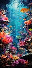 Obraz na płótnie Canvas Vibrant Coral Reef