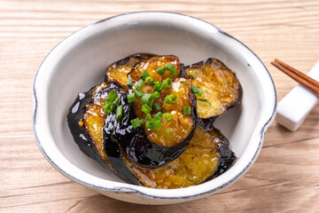 なすの甘酢がらめ