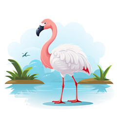 Flamingo Cartoon