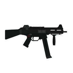Heckler & Koch UMP Submachine gun Weapon UMP-45, AK47, assault Rifle, machine Gun, airsoft