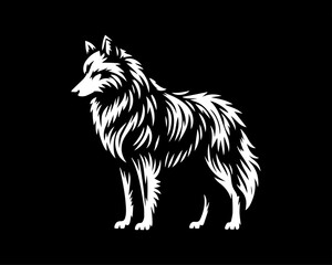 goth, logo, logotype, mark, minimal, minimalist, modern, moon, pet, pets, power, powerpoint, sport, spot, symbol, symbols, unique, wolf, wolf logo, wolf, night wolf