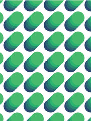 circle gradation seamless pattern