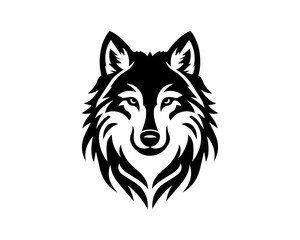 animal, animals, dog, face, gaming, graphic, head, howl, howling, hunter, husky, illustration, logo, mascot, power, siberian, sport, strength, strong, team, template, vector, wild, wolf, wolves