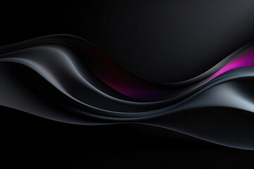 empty soft black background