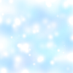 abstract blue background with bokeh