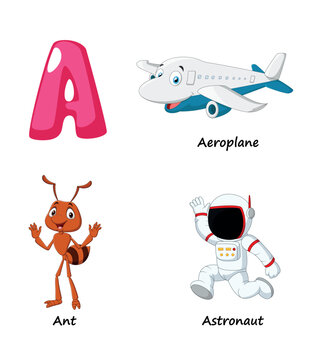 A Alphabet Learning for Kids