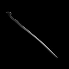 real smoking isolated effect black backdrop with smoke overlay