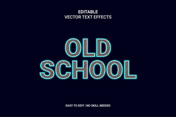 Editable Sketch Hand Drawn Text Effects, 3D, Neon, Sketch Premium Vector And Included Graphic Style. 