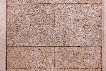 Close-up of a wall made of bricks