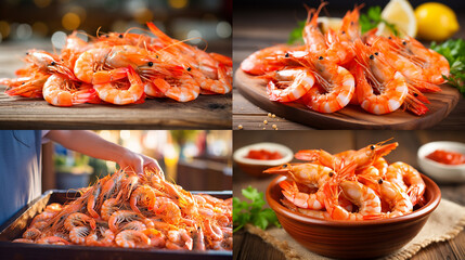 shrimp in a pan
