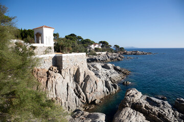 The coastal path that runs along the entire coastline of the Catalan Costa Brava.