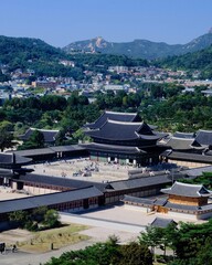 view from the top of the palace