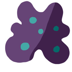 illustration of a bacteria 