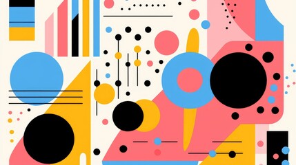 Obraz premium Colorful background, AI generated Image