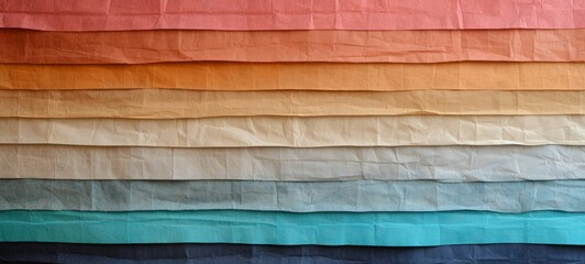 Pastel soft colorful colors organic texture with overlapping crumbled paper layers - Abstract background backdrop
