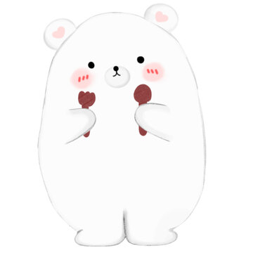 polar bear cartoon