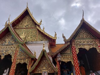 Fototapeta na wymiar Monk Trail Chiang Mai