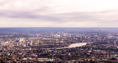 Fototapeta premium London Seen From The Air