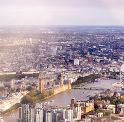 London Seen From The Air