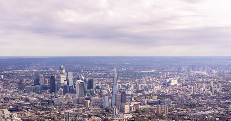 Fototapeta premium London Seen From The Air