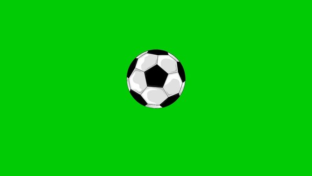 Animation of the ball bouncing up and down