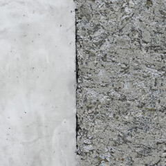 Light gray concrete wall