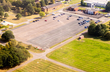 Car Parking Seen From Above