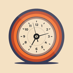 Realistic watch clock chronograph silver black dashboard yellow white arrow number luxury vector