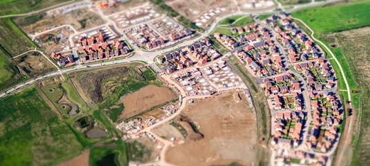 New Housing From The Air